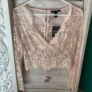 Lace long sleeve Blouse